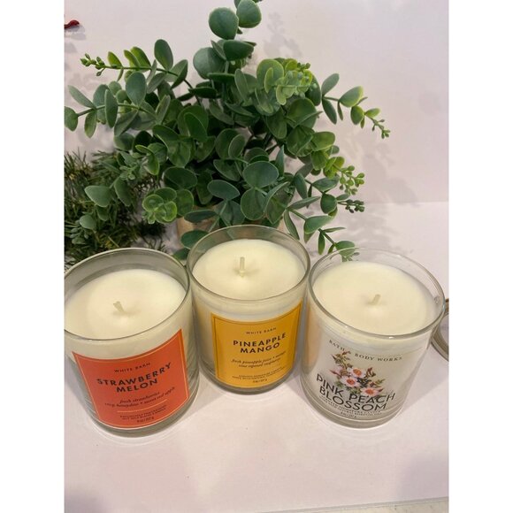 Bath & Body Works New Single Wick Candles X 3 - Picture 8 of 9